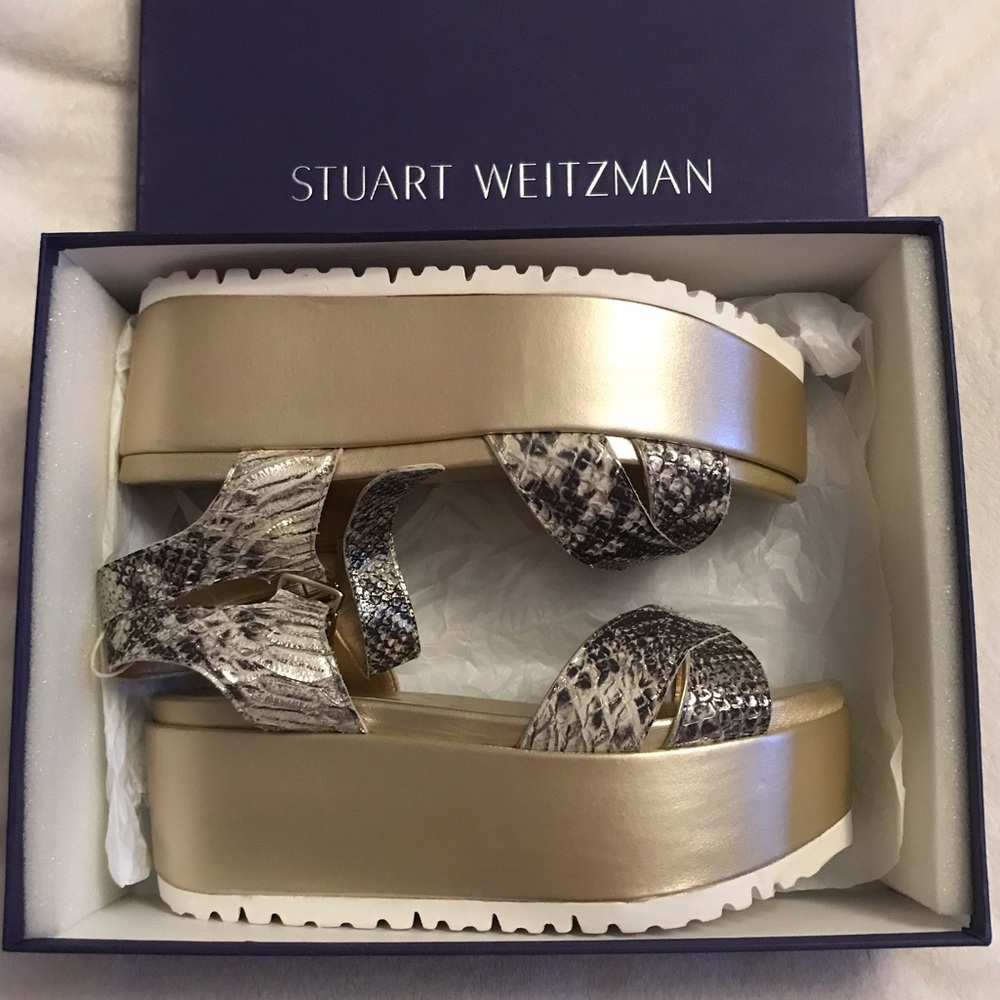 Stuart Weitzman Flatform Sandal